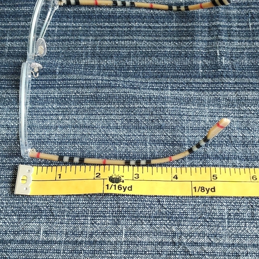 New Burberry Transparent Frame BE2371D - Picture 11 of 16